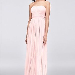 David’s Bridal Convertible Mesh Bridesmaids Dress